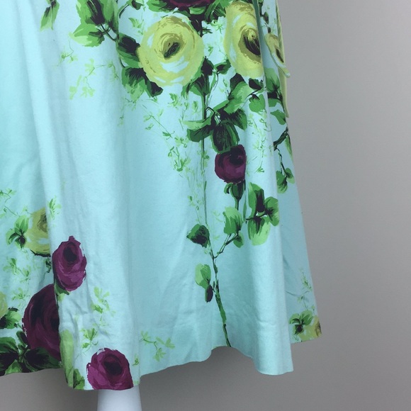 Anthropologie - Odille - Floral Side Tie Skirt - Picture 4 of 8